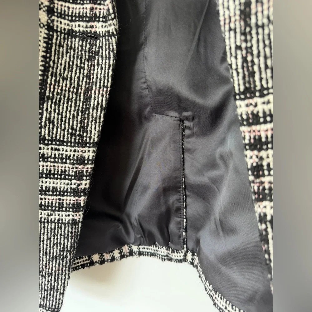 NWT LOFT plaid blazer